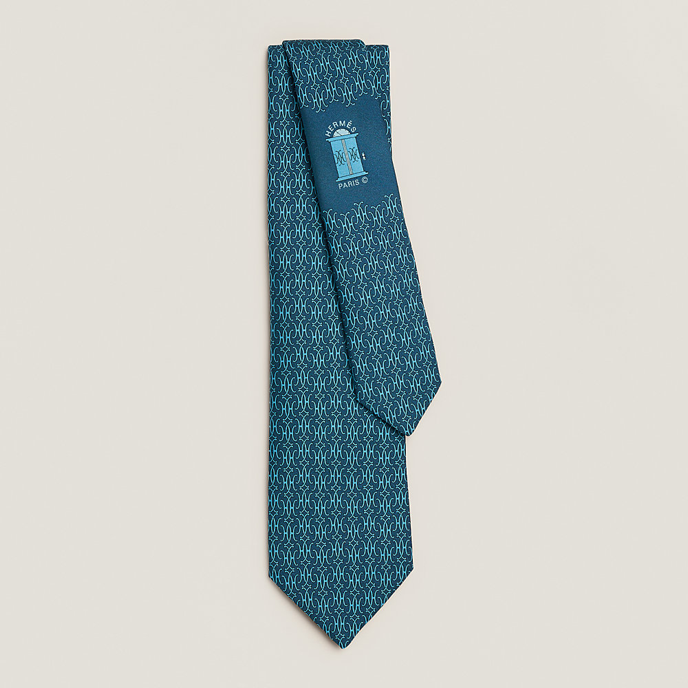極美品✨ エルメス SOIE LOURDE CRAVATE TWILL TIE H Lift tie | Hermès Mainland China